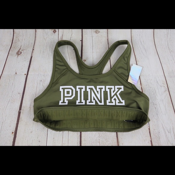 VS Pink Ultimate Sports Bra Sage - Picture 5 of 6